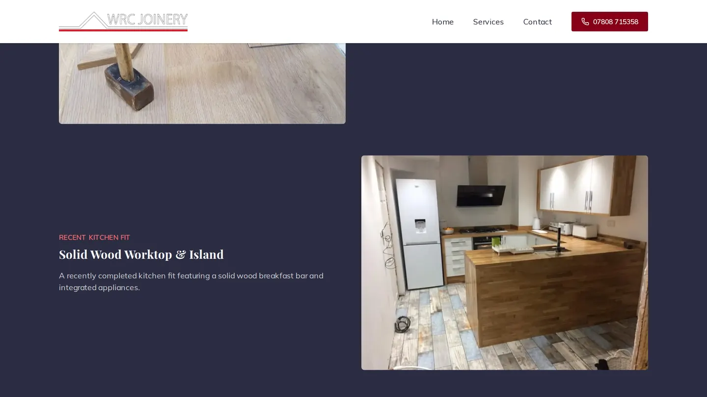 WRC Joinery: Real completed projects, photographed on site